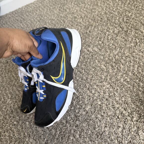 Nike Recoupe Varsity Black Blue Running Shoes Sneakers Mens Size 9.5